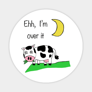 Cow over the moon Magnet